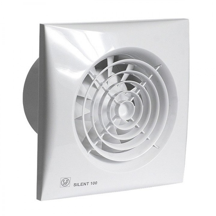 Вытяжной вентилятор Soler&Palau SILENT-100 CDZ (White) Вытяжной вентилятор Soler&Palau SILENT-100 CDZ (White)